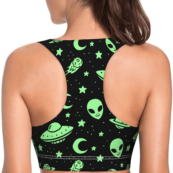 Seamless Comfortable Sports Bras for Women Longline Padded Bra Yoga Crop TankToP - Picture 4 of 7